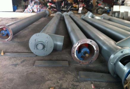 污泥無軸螺旋輸送機