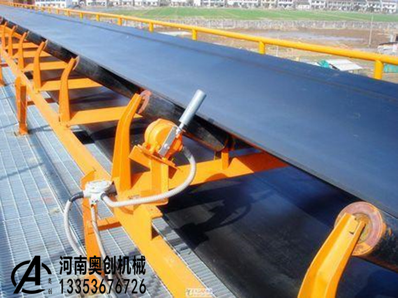 皮帶輸送機實用現場