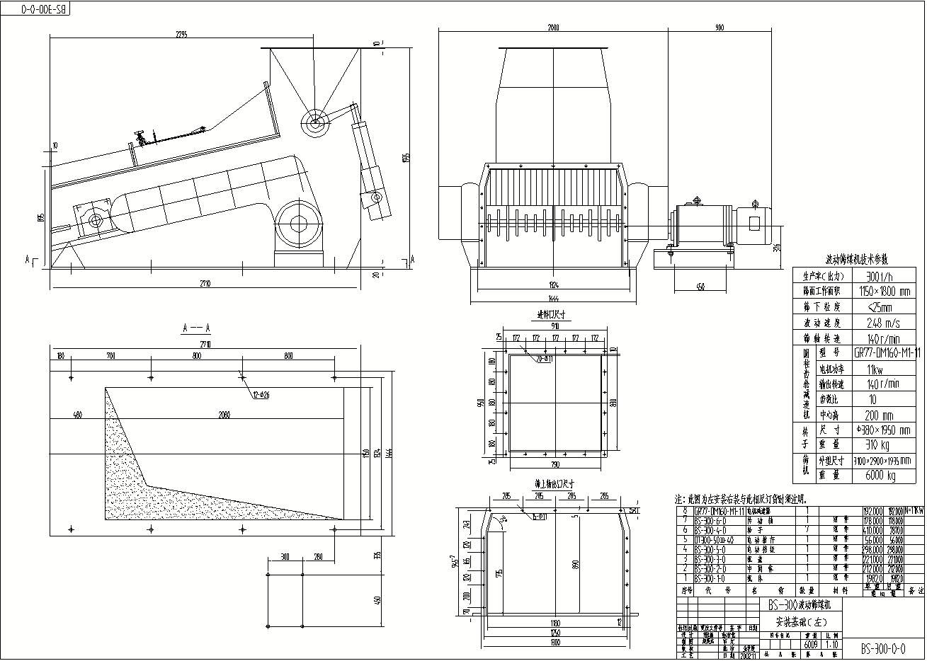 波動篩結構圖 波動篩結構圖