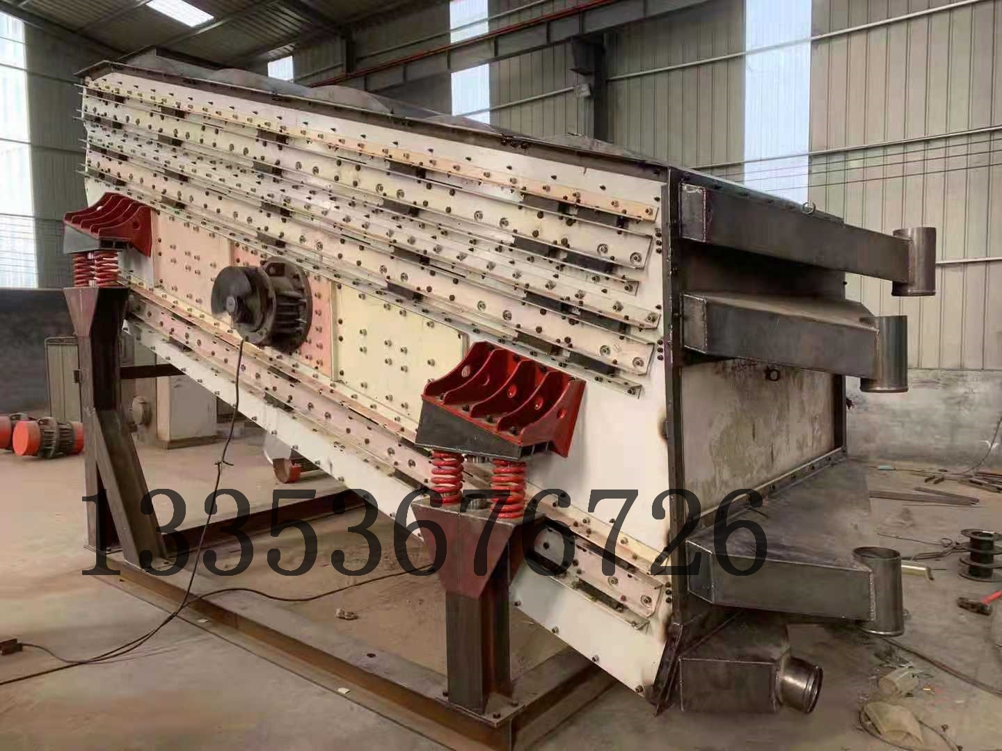 物料脫粉弛張篩